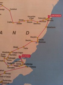 Dat 24 Aberdeen to Dundee