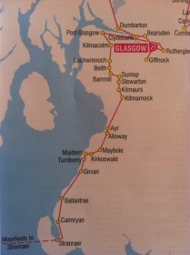 Day 21 Stranraer to Glasgow