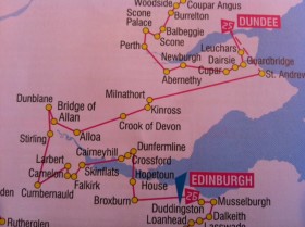 Day 26 Dundee to Edinburgh
