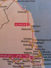 Day 28 Alnwick to Newcastle