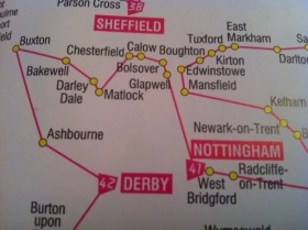 Day 42 Nottingham to Derby