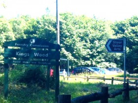 Stour Valley Arts brown sign