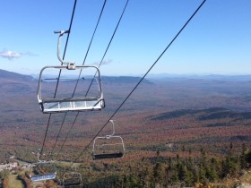 Vermont abandoned chair lift