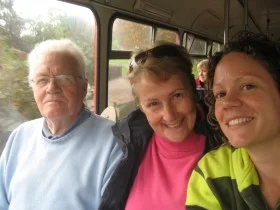 Us on bus Us on bus