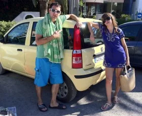 Crap yellow car Crap yellow car