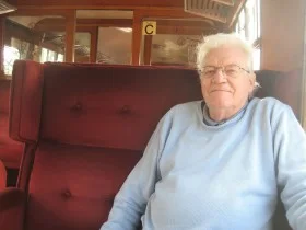 Dad on train Dad on train